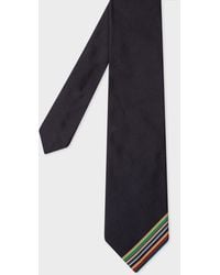 Paul Smith - Placement 'Signature Stripe' Silk Tie - Lyst