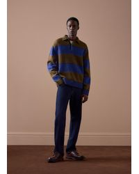 Paul Smith - Block Stripe Polo Sweater - Lyst