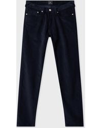 Paul Smith - Slim Tapered-Fit Corduroy Trousers - Lyst