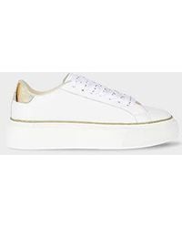 Paul Smith - Leather 'Guppy' Platform Trainers - Lyst