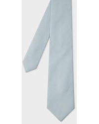 Paul Smith - Light Linen-Silk Blend Textured Tie - Lyst