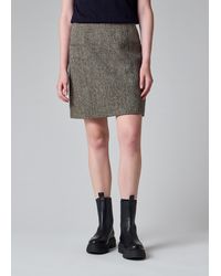 Paul Smith - Herringbone Mini Skirt - Lyst