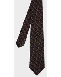 Paul Smith - 'Rabbit' Jacquard Wool-Silk Tie - Lyst