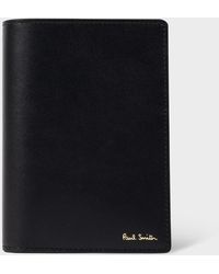 Paul Smith - 'Signature Stripe' Interior Leather Passport Cover - Lyst