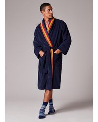 Paul Smith - Apos;S Artist Stripe Cotton Terry Robe - Lyst