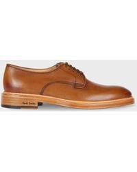 Paul Smith - Tan Leather 'Magnum' Shoes - Lyst