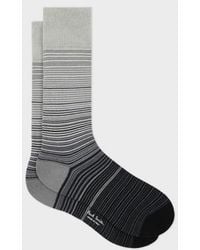 Paul Smith - Gradient Stripe Socks - Lyst
