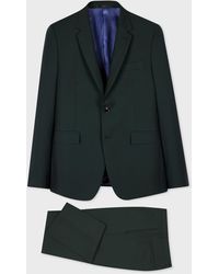 Paul Smith - The Kensington - Slim-fit Forest Green Wool-mohair Suit - Lyst