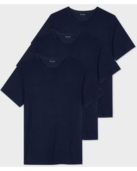 Paul Smith - Modal Lounge T-Shirts Three Pack - Lyst