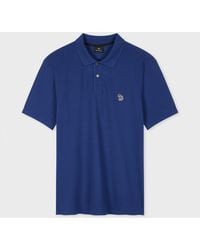 Paul Smith - Organic Cotton Zebra Polo Shirt - Lyst