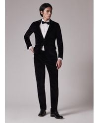 Paul Smith - Slim-Fit Velvet Trousers - Lyst