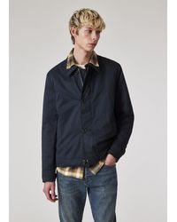 Paul Smith - Water Resistant Wadded Harrington Jacket - Lyst