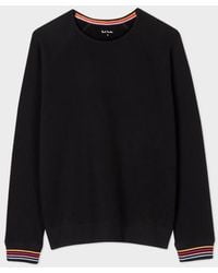 Paul Smith - Lounge Sweatshirt With 'Swirl' Cuffs - Lyst