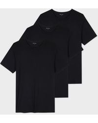 Paul Smith - Modal Lounge T-Shirts Three Pack - Lyst