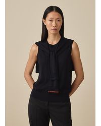 Paul Smith - Merino-Wool Blend Knitted Vest - Lyst