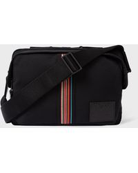 Paul Smith - Black 'signature Stripe' Camera Bag - Lyst