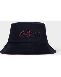 Paul Smith - Men Hat Bucket Tonl Logo - Lyst