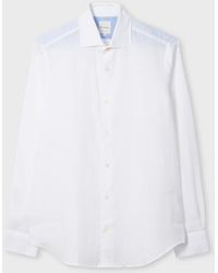 Paul Smith - Slim-Fit Linen Shirt - Lyst