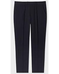 Paul Smith - Textured-Cotton Trousers - Lyst