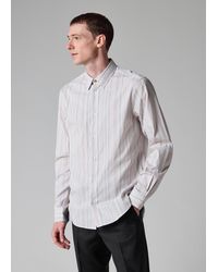 Paul Smith - Slim-Fit 'Signature Stripe' Cotton Shirt - Lyst