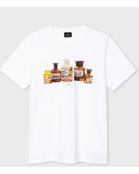 PS by Paul Smith - Mens Reg Fit T Shirt Bottles - Lyst