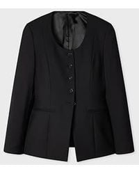 Paul Smith - 'A Suit To Travel In' Collarless Blazer - Lyst