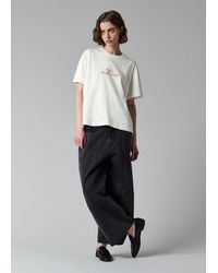 Paul Smith - Ecru 'Love' Embroidered T-Shirt - Lyst
