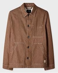 Paul Smith - Rinse Denim Work Jacket - Lyst
