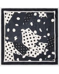 Paul Smith - 'Patchwork Polka Dot' Silk Pocket Square - Lyst