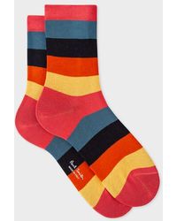 Paul Smith - 'Artist Stripe' Socks - Lyst