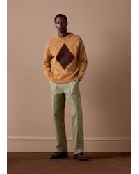Paul Smith - Shetland Wool Argyle Sweater - Lyst