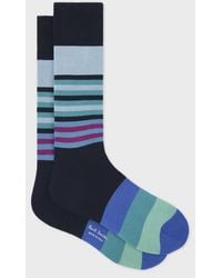 Paul Smith - Nathaniel Stripe Socks - Lyst