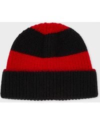 Paul Smith + Beano - Stripe Beanie - Lyst