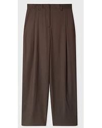 Paul Smith - Tonic Wool Wide-Leg Trousers - Lyst