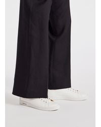 Paul Smith - Leather 'Miyata' Trainers With 'Swirl' Trim - Lyst