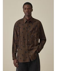 Paul Smith - Shadow Polka Viscose-Wool Shirt - Lyst