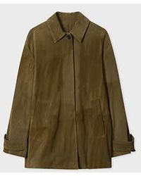 Paul Smith - Suede Swing Jackets - Lyst