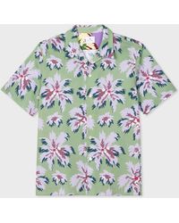 PS by Paul Smith - Mens Casual Fit Ss Shirt Open Collar - Lyst