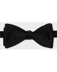Paul Smith - Plain Satin Bow Tie - Lyst