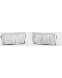 Paul Smith - Mother-Of-Pearl Stripe Cufflinks - Lyst