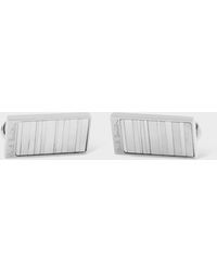 Paul Smith - Mother-Of-Pearl Stripe Cufflinks - Lyst