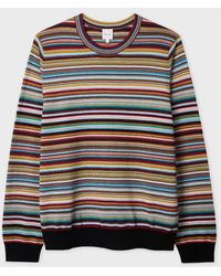 Paul Smith - 'Signature Stripe' Merino Wool Knit Sweater - Lyst