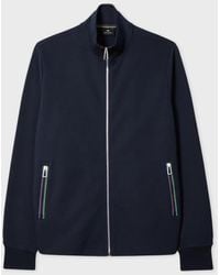 Paul Smith - Double Face Cotton-Blend Track Top - Lyst