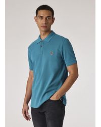 Paul Smith - Organic Cotton Zebra Polo Shirt - Lyst