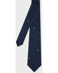 Paul Smith - Silk 'Polka Dot Rabbit' Tie - Lyst