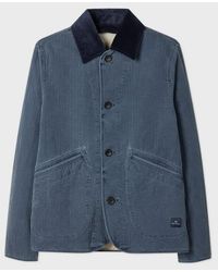 Paul Smith - Washed Self-Quilted Cotton Jacket - Lyst