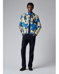 Paul Smith - And Ecru Floral Print Cotton Jacket - Lyst