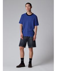 Paul Smith - Relaxed-Fit Mid-Wash Denim Shorts - Lyst
