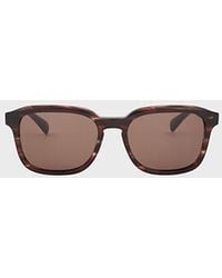 Paul Smith - Striped Wine 'Parfett' Sunglasses - Lyst