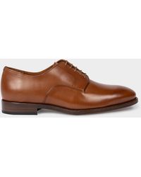 Paul Smith - Tan Leather 'fes' Shoes Brown - Lyst